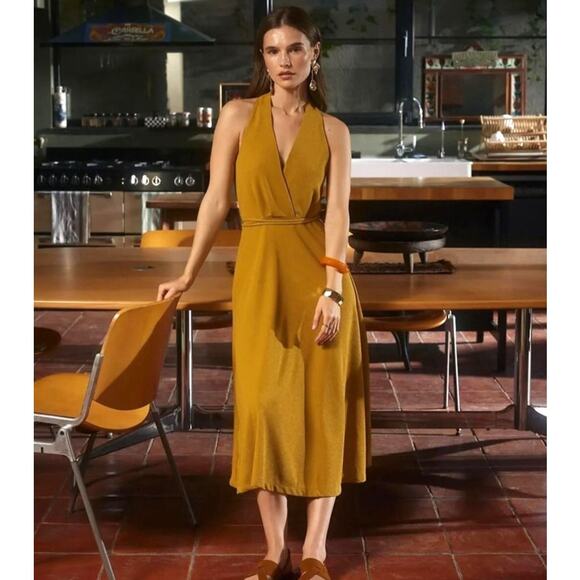 RARE!!! ZARA Halter Neck Dress NWT - Picture 2 of 16